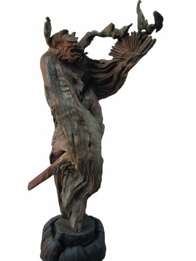 朽木藝術(shù):雕塑家鄭興國(guó)的藝術(shù)之路